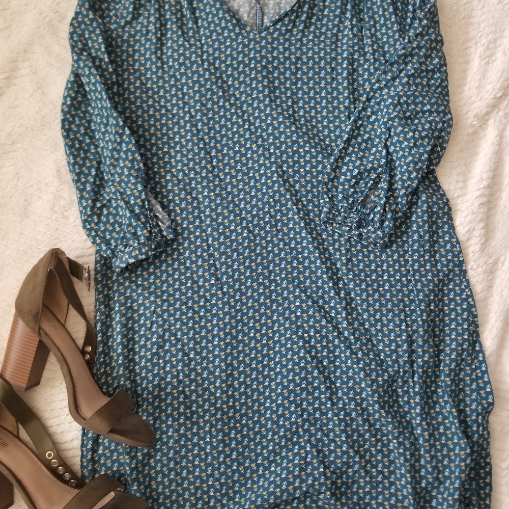 Old navy flower print cute fall fall dress
